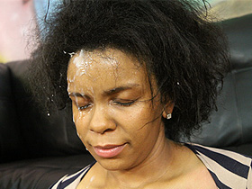 Ghetto Gaggers Superstar J gags on a throbbing cock